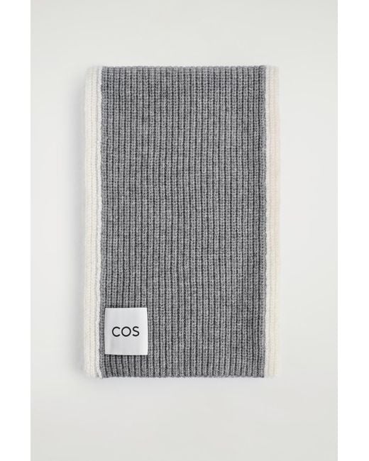 Sciarpa Chunky di COS in Gray