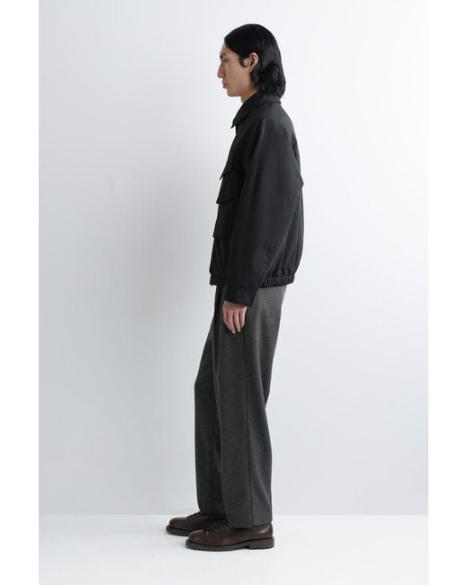 COS PADDED NYLON UTILITY JACKET サイズM PADDED NYLON UTILITY JACKET - BLACK | COS US