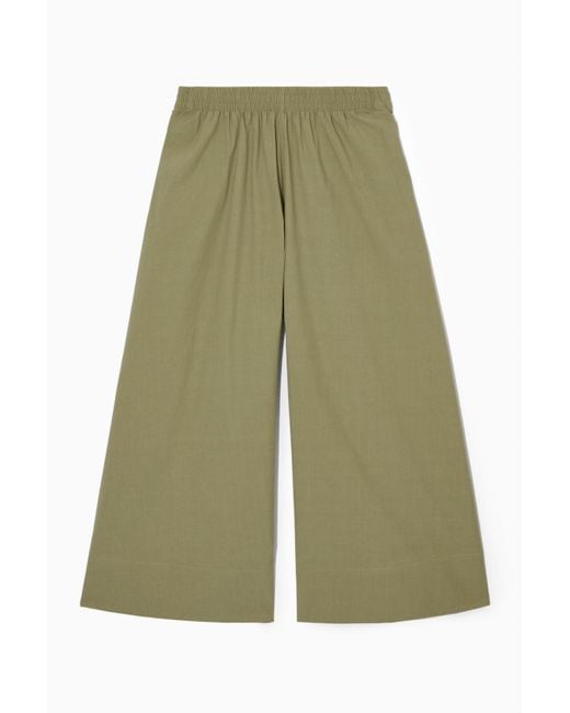 COS Green EXAGGERATED Lightweight Culottes