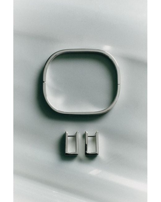 COS Multicolor Curved Rectangular Bangle