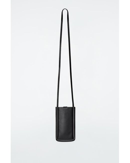 Borsa Porta Cellulare di COS in Black