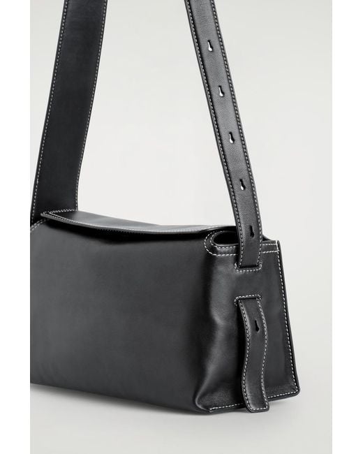 COS Black Plinth Crossbody Bag