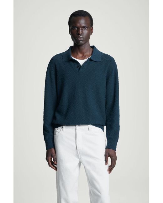 Cos polo shirt sale