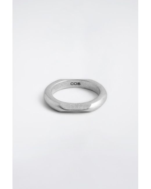 Bague À Facettes COS pour homme en coloris Multicolor