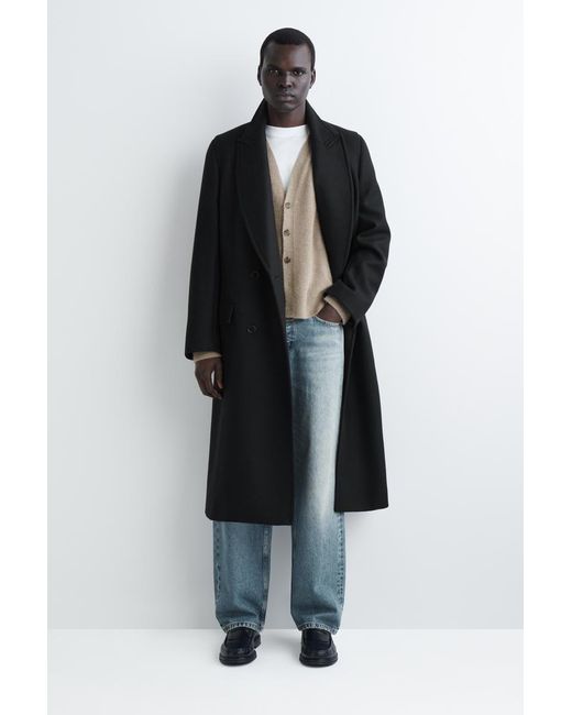 COS Natural Cashmere V-Neck Cardigan for men