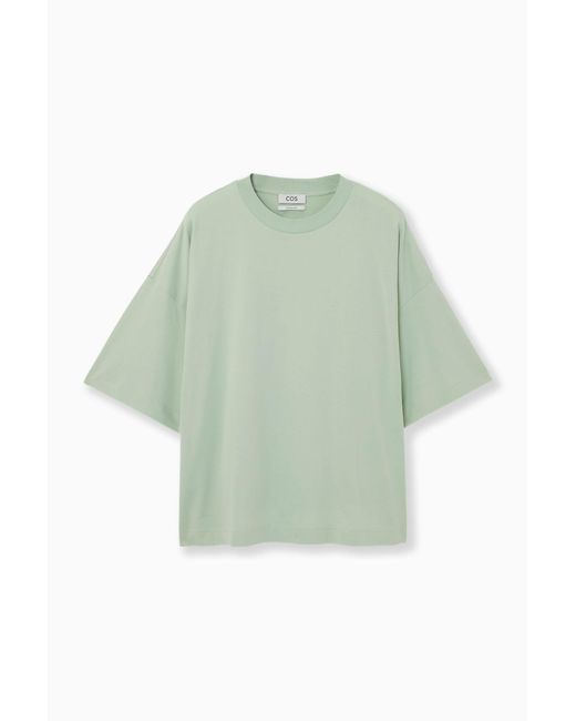 COS Green Oversized T-shirt for men