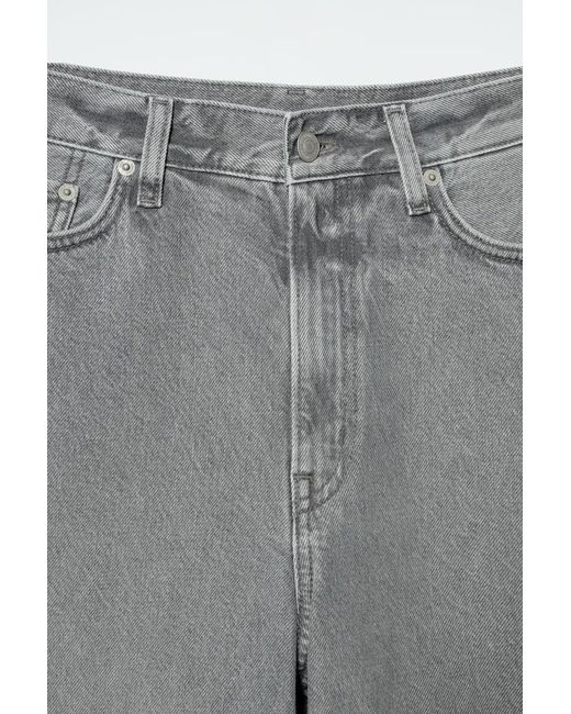 COS Gray Tide Wide-Leg Jeans