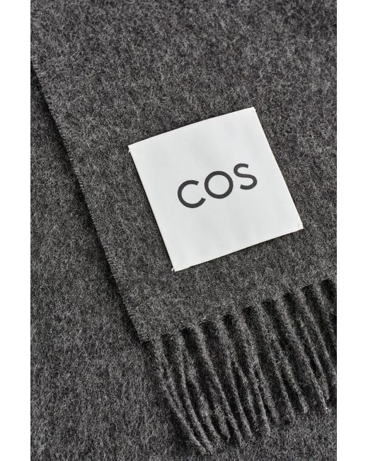 Sciarpa di COS in Gray da Uomo