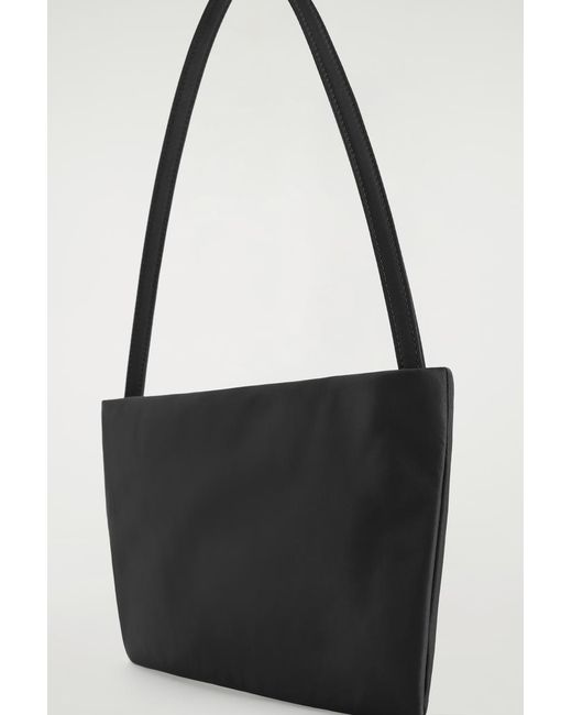 Archive LEATHER SHOULDER BAG BLACK