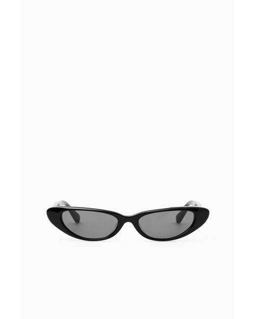COS White Wing Sunglasses - Cat-eye