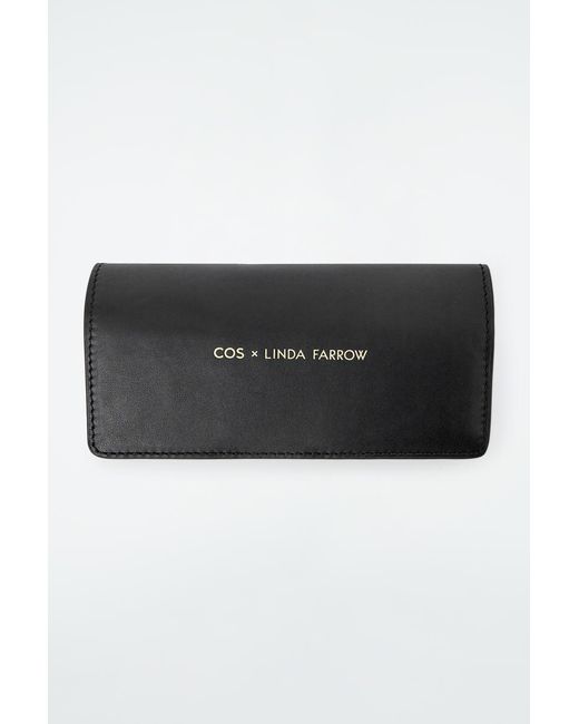 COS White Scope Sunglasses for men