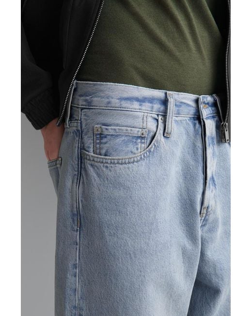 COS Blue Dome Relaxed-Fit Straight-Leg Jeans for men