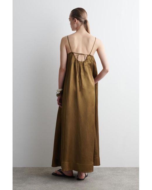 chinese dress ladies Ciera Sheer Maxi Dress Black