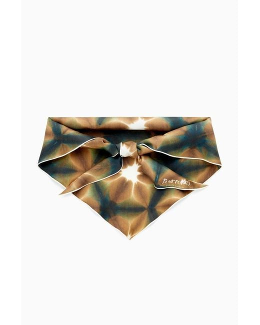 COS Natural Silk Neck Scarf
