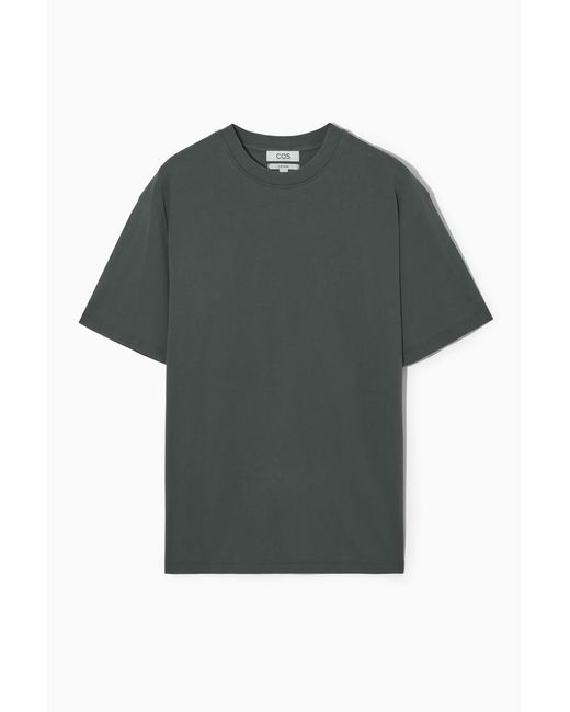 COS Lockeres T-shirt in Gray für Herren