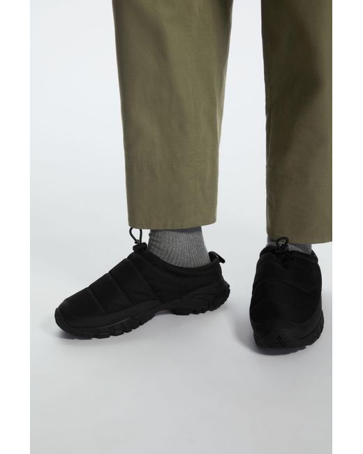 COS Padded Mule Trainers in Black for 
