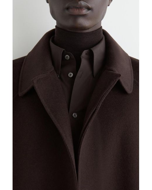 COS Black Classic Cotton Shirt for men