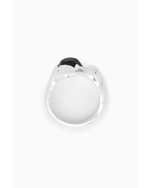 COS White Semi-precious Stone Ring