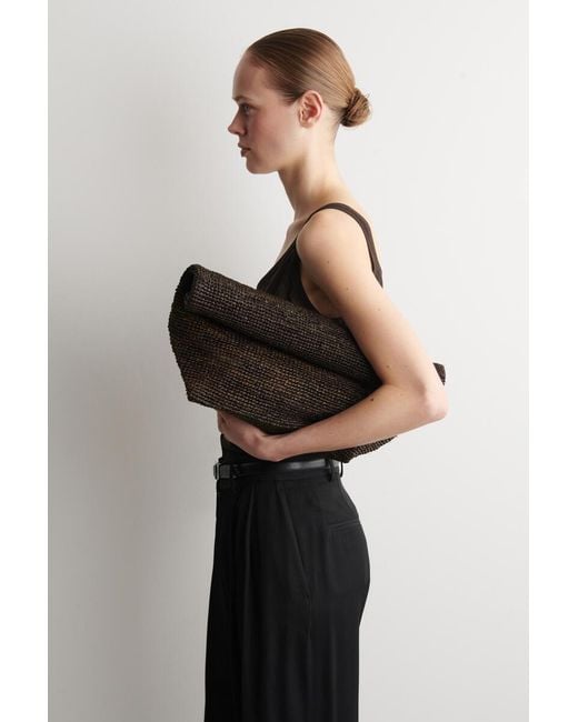 Pochette Oversize Ripiegabile di COS in White