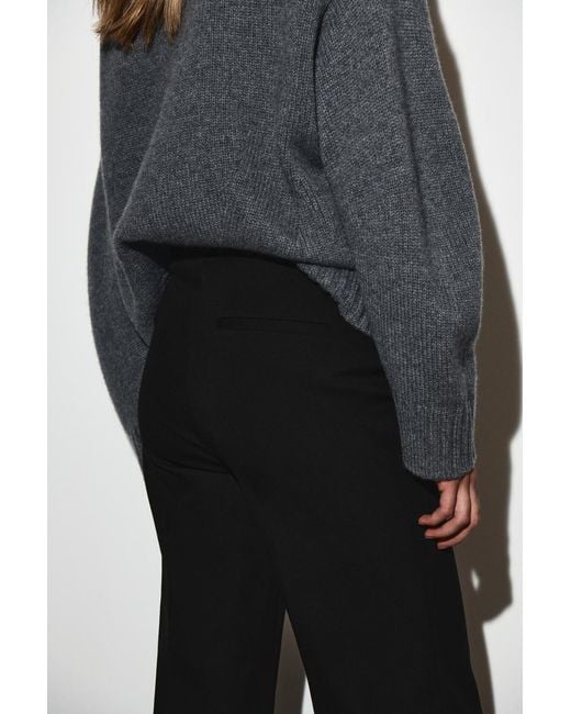 COS Black Tailored Cropped Pants