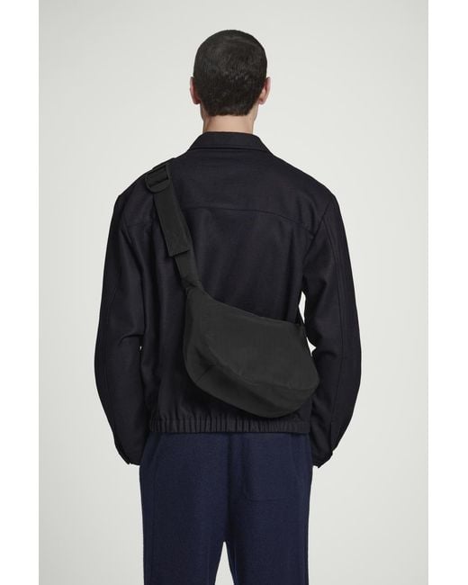 COS Black Crossbody Saddle Bag - Nylon for men