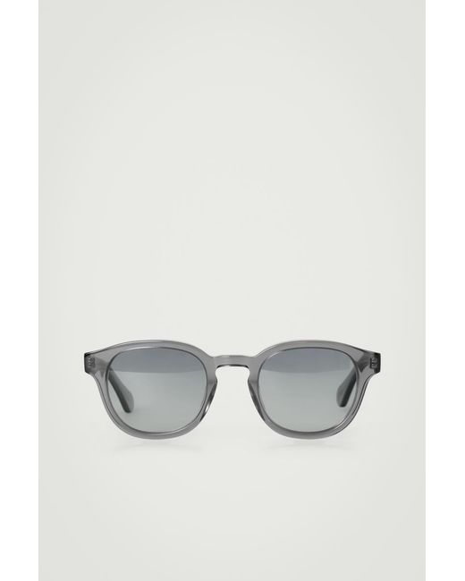 COS Gray D-frame Sunglasses for men