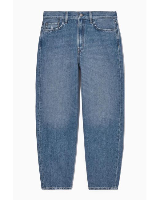 COS Blue Arch Jeans - Schmal Zulaufend