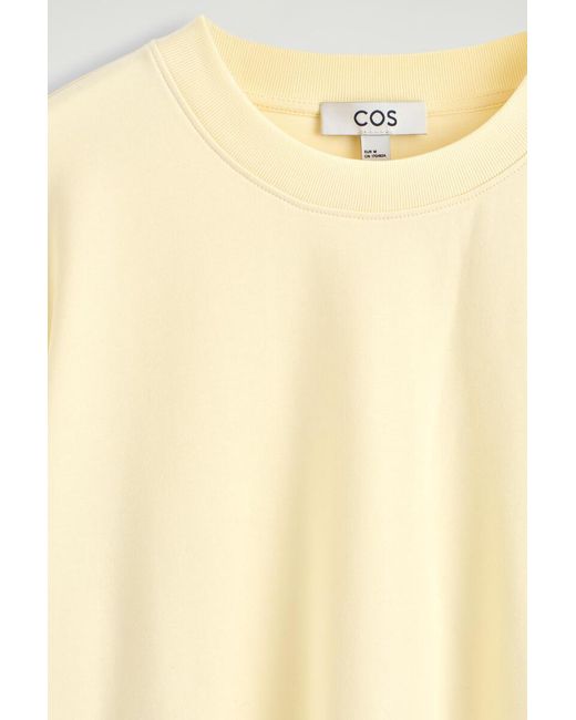 COS Natural Oversized T-Shirt