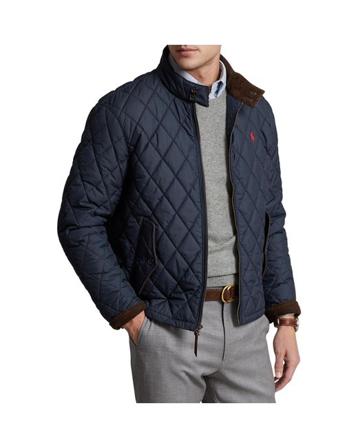 Polo Ralph Lauren Barracuda Insulated Shirt Jacket in Blue for Men