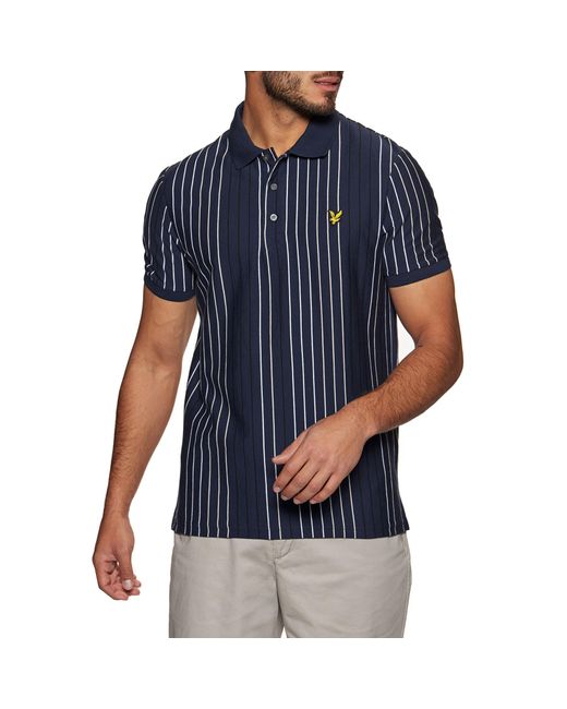 Scott Vintage Multi Stripe Polo Shirt 