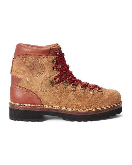 Polo Ralph Lauren Alpine Boot-boots-mid Cut Boot Boots in Brown for Men ...