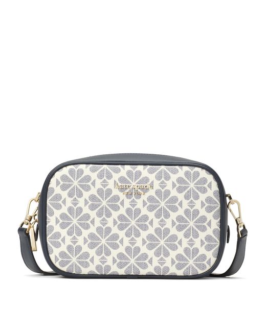 Kate Spade Spade Flower Coated Canvas Infinite Medium Camera Handbag in
