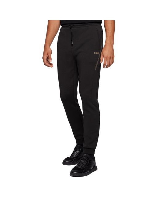 hugo boss hadiko joggers grey