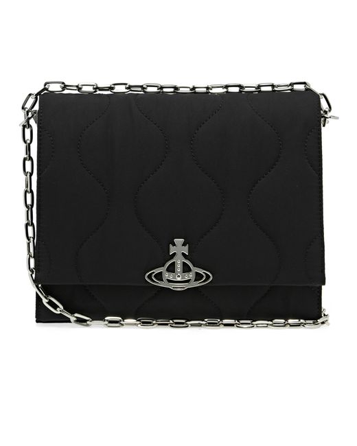 Vivienne Westwood Lucy Medium Messenger Bag in Black Lyst