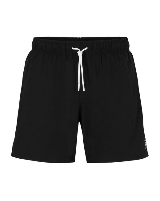 BOSS by HUGO BOSS Recycled Material With Signature Stripe Swim Shorts ...