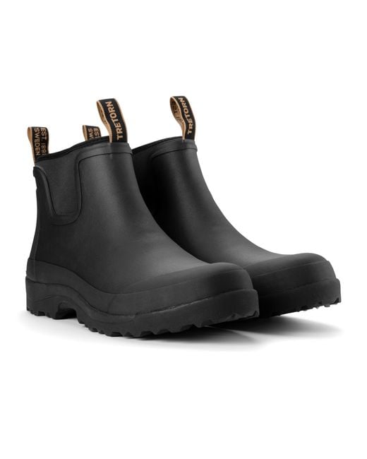 Tretorn Terräng Low Neo Wellington Boots in Black | Lyst