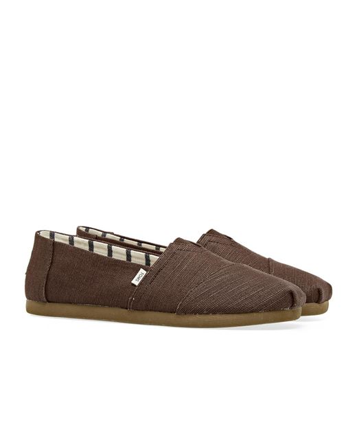 TOMS Heritage Canvas Alpargata Slip On 