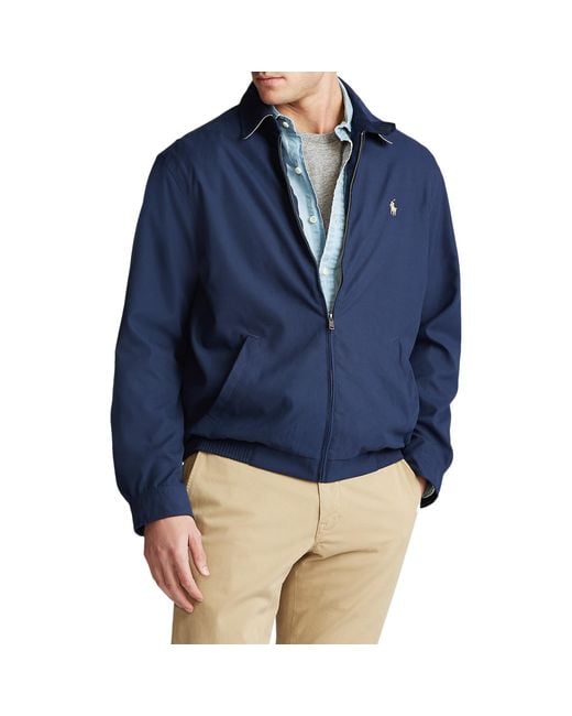 Polo Ralph Lauren Bi-swing Windbreaker Jacket in French Navy (Blue) for ...