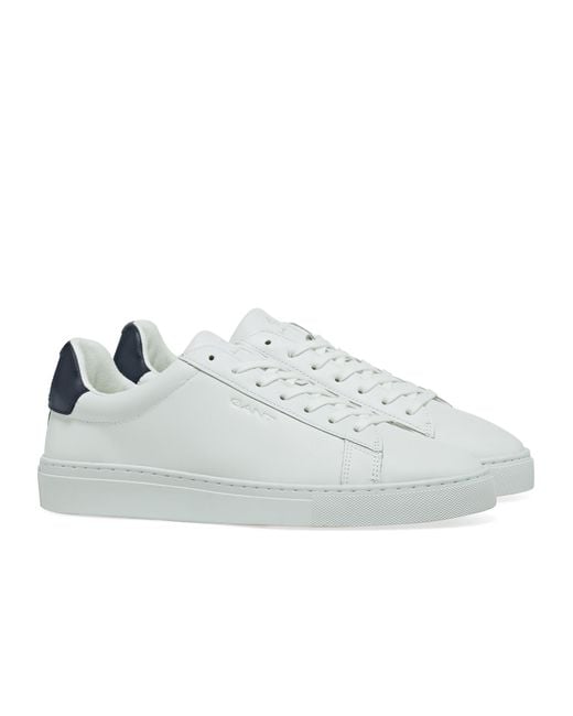 GANT Mc Julien Sneaker Shoes in White/Marine (White) for Men | Lyst