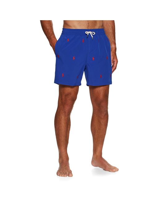 Pantaloncini da Bagno Recycled Polyester-TravelerPolo Ralph Lauren in  Materiale sintetico da Uomo colore Blu | Lyst