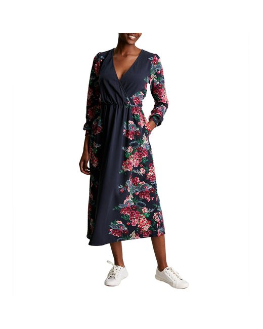 Joules Scarlett Dress in Blue Lyst