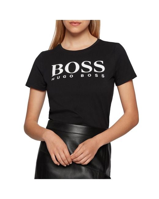 hugo boss logo tshirt