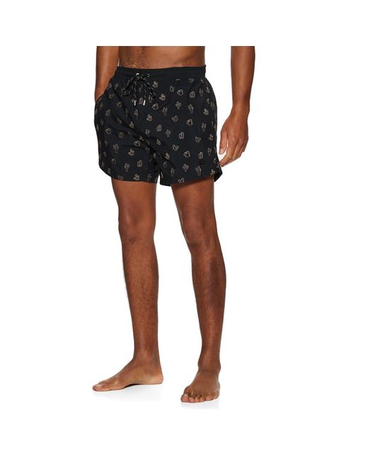 BOSS by HUGO BOSS White Shark Swim Shorts in Light/Pastel Blue (Black) for Men Lyst