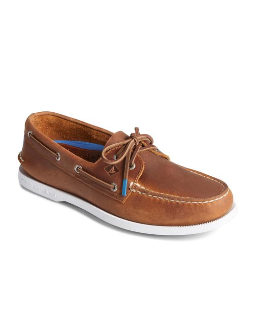 Sperry Top-Sider A/o 2-eye Pullup Shoes in Tan (Natural) for Men | Lyst UK