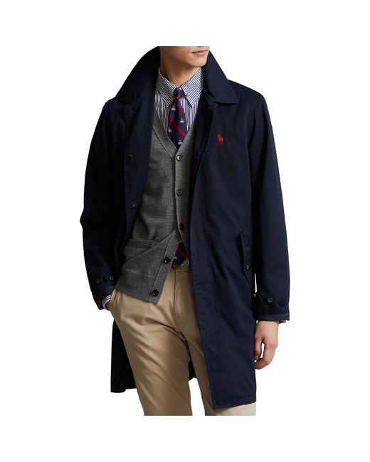 Polo Ralph Lauren Walking Windbreaker Jacket in Navy (Black) for Men Lyst