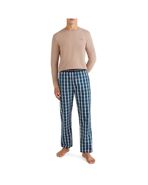 Tommy Hilfiger Print Woven Pyjamas in Blue for Men | Lyst