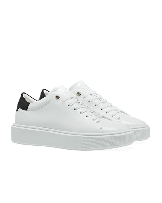 Ted Baker Lornea Shoes in White-Black (White) - Lyst