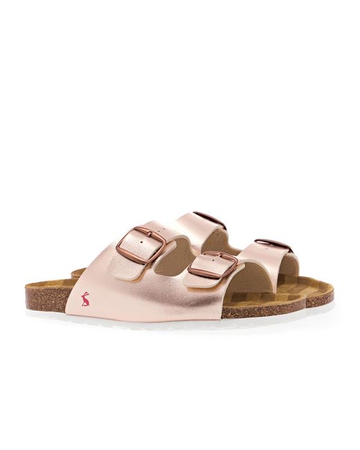 Joules Penley Sandals in Rose Gold (Pink) - Lyst