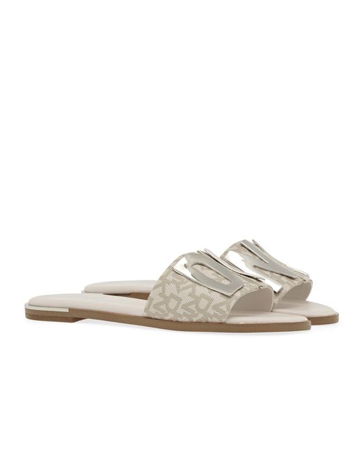 DKNY Waltz Sandals in White | Lyst