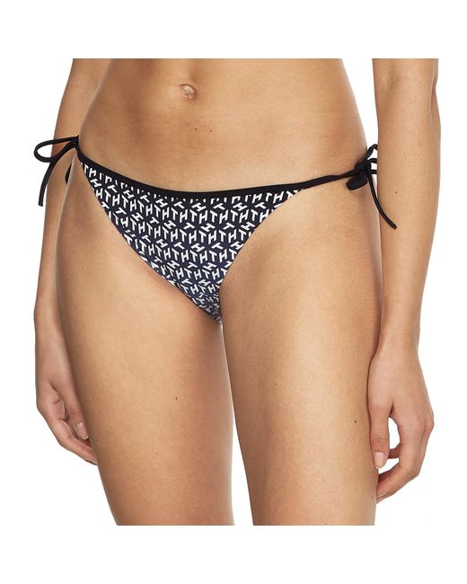 Tommy Hilfiger String Side Tie Bikini Bottoms | Lyst